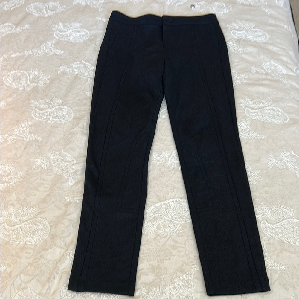 Vince Black Straight Leg Trousers